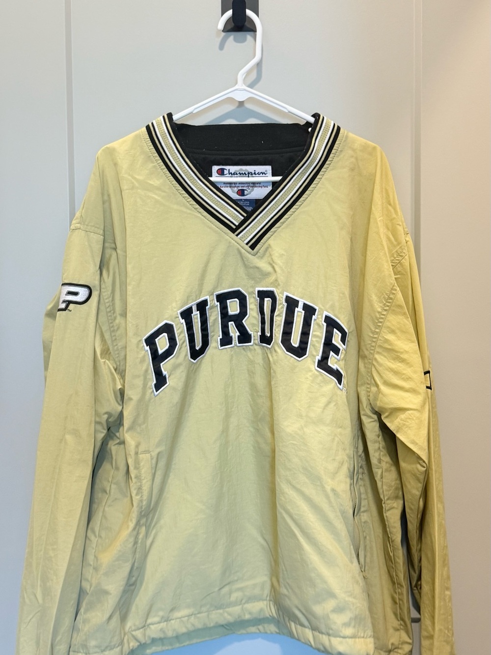 Vintage Champion Purdue Windbreaker